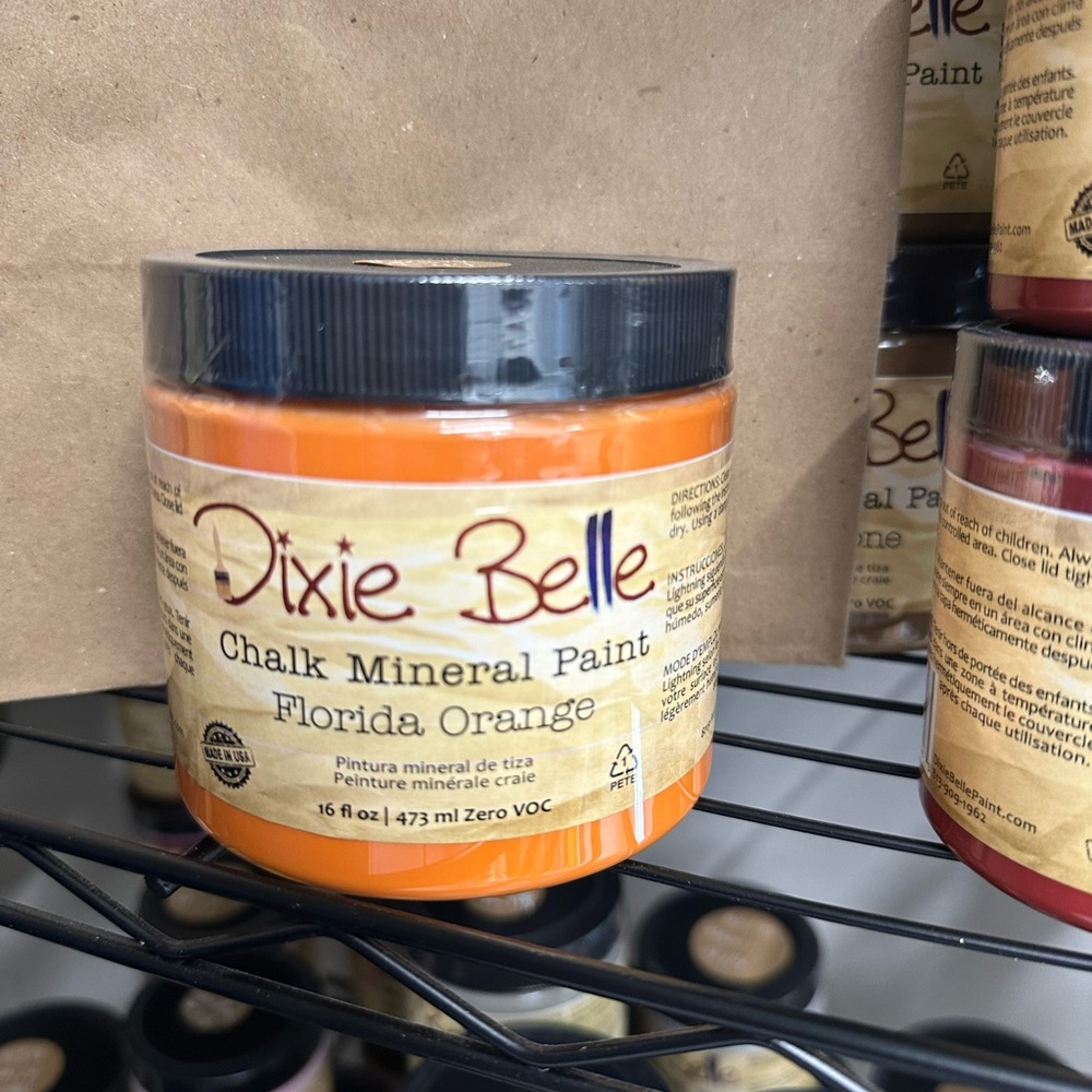 Dixie Belle Chalk Mineral Paint - Florida Orange